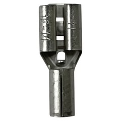 (100) Non Insulated Female 16-14 Gauge Quick Disconnect .187″ Terminal Connector