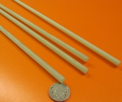 Micarta G10FR4 Rods .250″ (1/4″) Diameter x 48″ Long 4 Pack