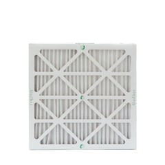 20x20x2 MERV 13 Pleated Air Filters by Glasfloss. 4 Pack. Made in USA.