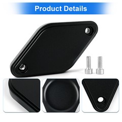 Intake Resonator Cover for Duramax 6.6L LML Diesel Models (2011-2016) Black