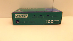 SAFEKO Vinyl Exam Grade Gloves Blue Latex Free 1 Case 10 Boxes 1000 Gloves SMALL