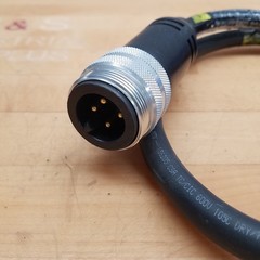 BradPower CC4030K17M010G SK Double Ended Cable, 4 Pole, 1 Meter, 1300640453
