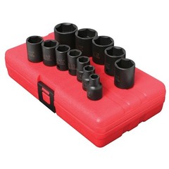 Sunex 3360 3/8-Inch Drive Impact Socket Set 12-Piece