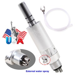 NSK Style Dental Slow Low Speed Handpiece Air Motor E-type 4 Holes Micromotor 4H