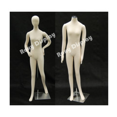 Adult Female Flexible Full Body Mannequin Form with Removable Head and Arms
