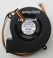 CE-7020L-01 CU600X/CU600W/CU610X/CU610W Projector Fan Centrifugal Fan Blower 12V
