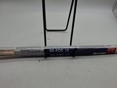 Lucas Milhaupt Sil-Fos 15 15% Silver Brazing Alloy Rods HVAC Grade 1LB 28 Rods