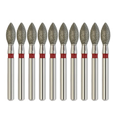 Dental Diamond Football Bur FG 368/023C 379/023 Egg Shape Coarse Fine High Speed