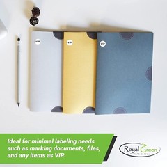 Royal Green 1/2 Inch Round Dot Sticker 13mm Color Coding Marking Adhesive Labels