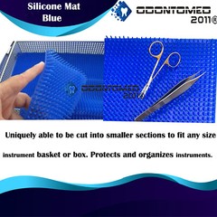 Silicone mats for sterilization tray box Surgical Instrument Disinfection Pads