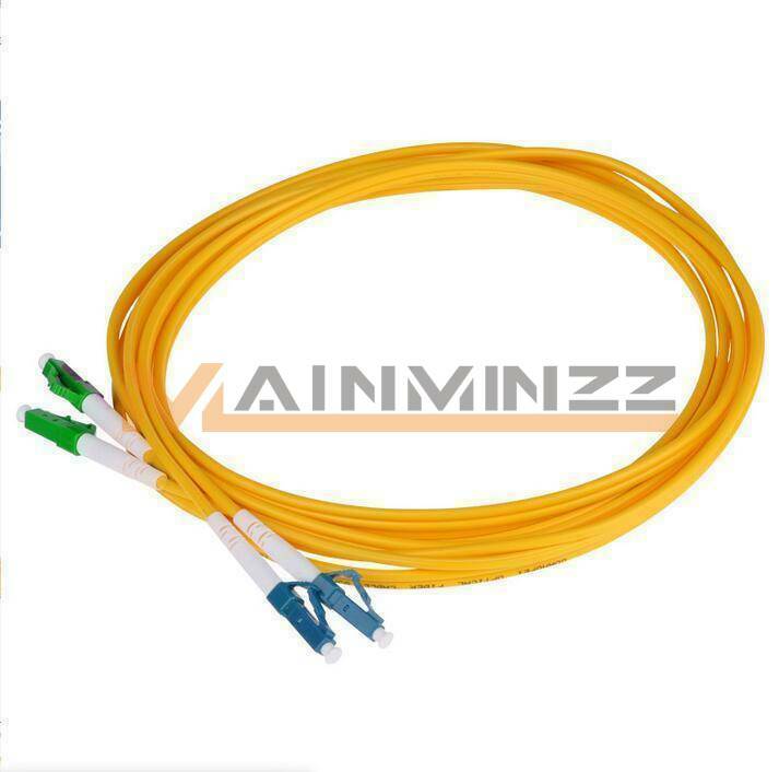 Fiber Optic Cable Patch Cord SM 2 core Duplex LC/APC-LC/UPC 9/125 ftth CATV 3M