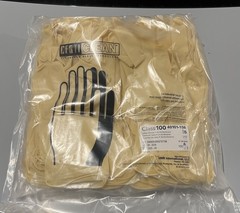 CertiClean Class 100 Latex Cleanroom Gloves Size S 12” 100/Bag VWR 40101-158