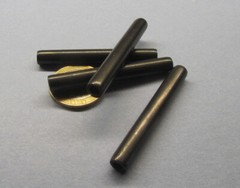 Steel Coiled Spring Pin, 1/4″ Dia x 2.00″ Length, 25 pcs
