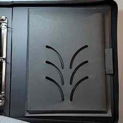United States Postal Service (USPS) Top Grain 1 1/2″ Zippered Binder w/ Handles