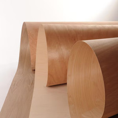 24 In. X 96 In. Mahogany Wood Veneer with 10 Mil Paper Backer