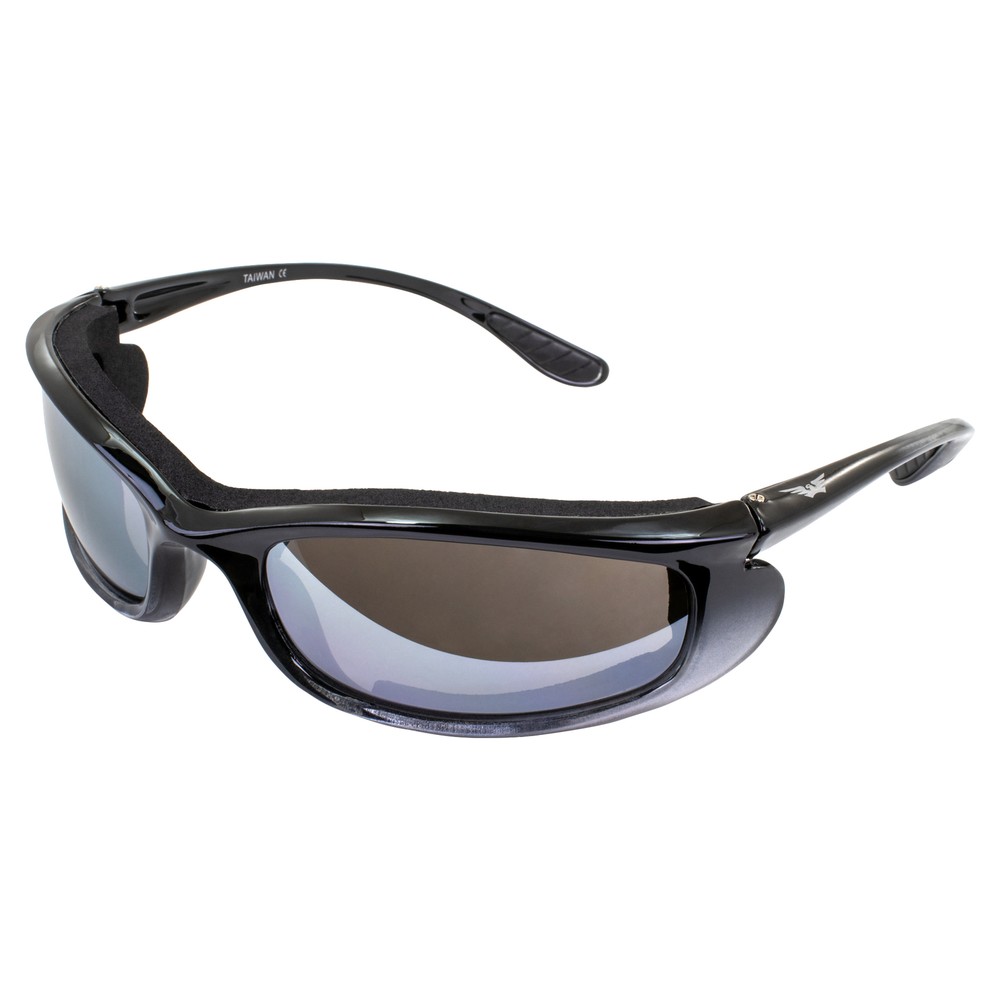 Global Vision Shadow Foam-Padded Motorcycle Sunglasses For Men & Women
