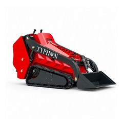 TYPHON STOMP X1300 Mini Skid Steer 25HP Kubota D1105 Diesel Include 2 Attachment