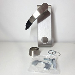 HAGER 093220 PANIC RIM EXIT DEVICE WITH CYLINDER ESCUTCHEON LEVER TRIM
