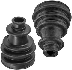 Caltric AM141485 AM141486 Front Inner and Outer CV Axle Boot Compatible with Joh