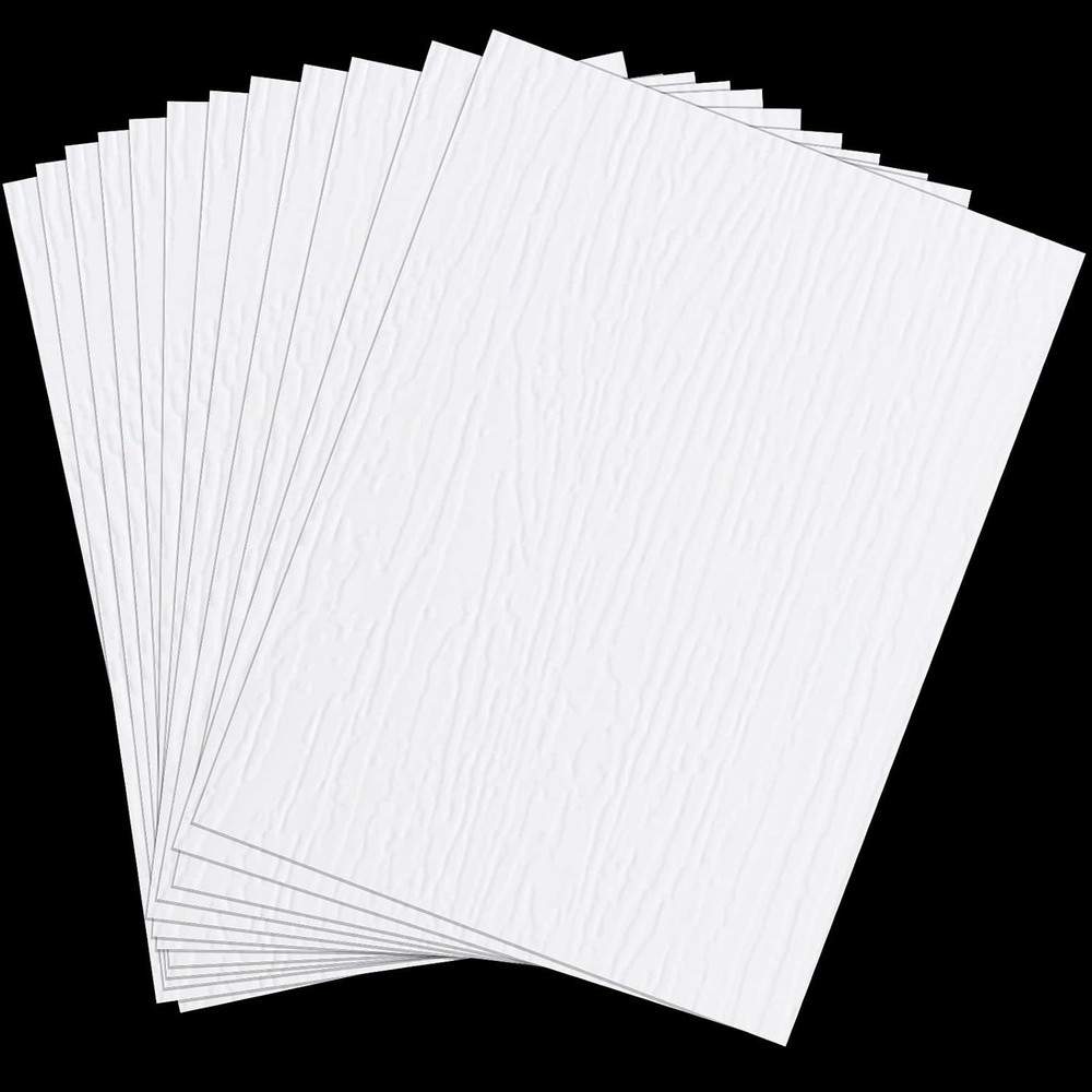 Vinyl Siding Repair Kit 6 x 8 Inch Vinyl Siding Patch Self Adhesive PVC Tape Hol