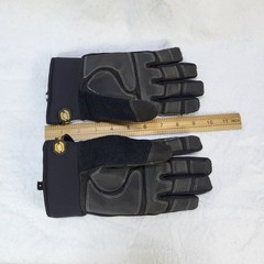 Youngstown Work Glove Waterproof Winter Plus Performance Insulated LG Black Grey