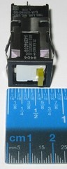 Honeywell AML 20 Yellow LED Push ON/OFF SPDT Micro Switch – 125 V AC/DC – 100 mA