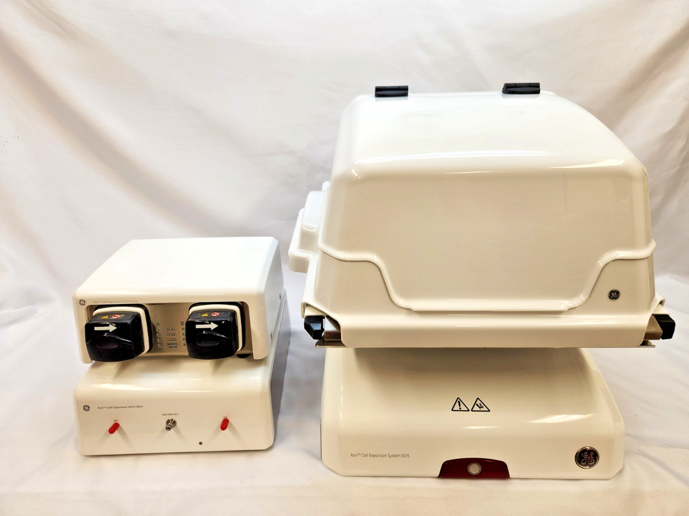 GE Xuri W25 Cell Expansion System with CBCU, Pump, Filter Heaters & Accessories