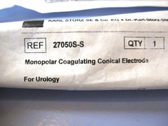 LOT OF 2x Karl Storz 27050S-S, Conical, New and Sealed, IN-DATE: Exp 2029