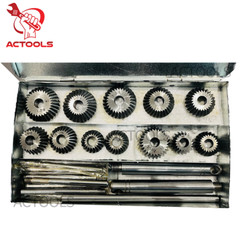 24 Pcs Valve Carbon Steel Face HCS Cutter Set USA Shipping ACTOOLS