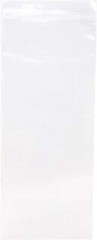 100 Pack 6×15 Inch Clear Reclosable Zipper Bag Plastic Poly Zip Lock Bags 2Mil