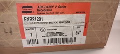 Crouse Hinds ENR21201 Receptacle with ENP5151 Plug 15A 120V Hazardous Location