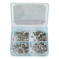 Dental Orthodontic Buccal Tubes 1st 2nd Molar Non-Convertible Bond Roth 018 022