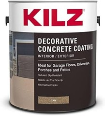 Weather Resistant Concrete Coating, Textured Finish