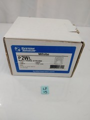 System Sensor P2WL Horn Strobe – White