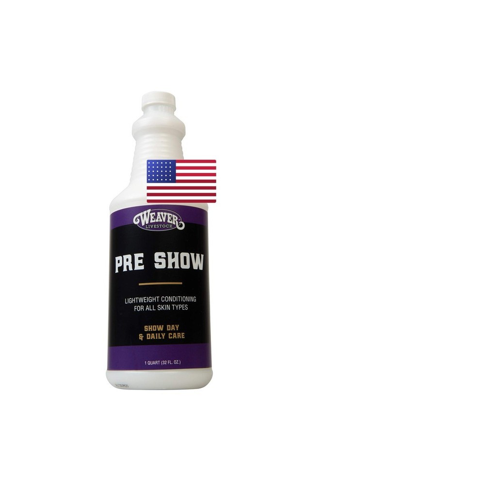 Weaver Leather Livestock Winners Brand Preshow Conditioner 1 Quart Clear 69-3620