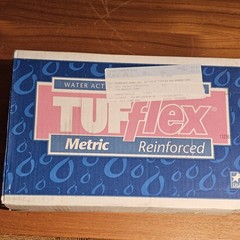 6 Rolls 72mm (2.8″) X 500′ Water Activated Kraft Tape, Reinforced, Metric