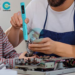 Digital USB Smart Temperature Adjustable Soldering Iron 800mAh Battery Portable