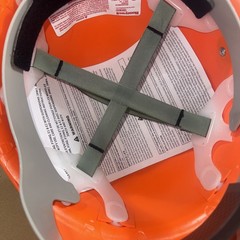 Honeywell Roughneck P2HNQ Orange Hard Hat Type 1 Class C Ratchet Suspension NEW