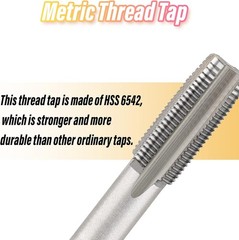 M16 x 1.5mm Metric Thread Tap HSS Right Hand Tapping Tool for Metal
