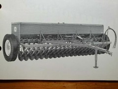 John Deere FB-C DF-C B-C D-C Grain Drill Predelivery Instructions Manual 3/72