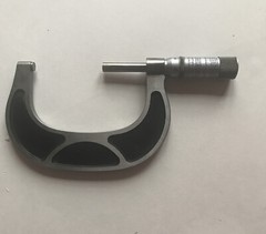 Vintage Geo Scherr Micrometer Caliper Machinist New York USA