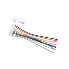 10PCS JST XH2.54mm 10Pin Singleheaded Wire Cable Connector Set Male Female 10CM