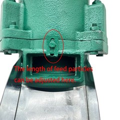 2mm&6mm Farm Animal Feed Pellet Mill Machine Feed Granulator 220V 3 Head Rollers