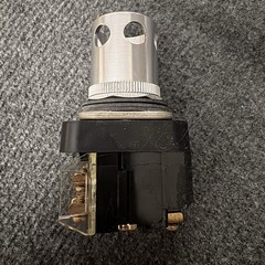 800T PA16 Series N 120V Illuminated Push Button NO COLOR CAP