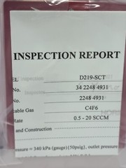 Horiba STEC D219-SCT C4F6 20 SCCM, Lam 788-410297-020 Mass Flow ,Unused,Jp&96300