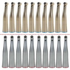 Dental 1:1 /1:5 LED Fiber Optic Contra Angle Handpiece Inner Spray Yabangbang st