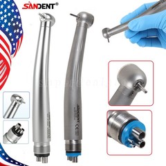 SANDENT NSK Style Dental High Fast Speed Handpiece Push Button 2/4Hole (Ceramic)