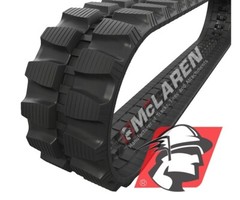 Pair of Takeuchi TL 8 Rubber Track 400x86x52 Block Pattern Rubber Tracks