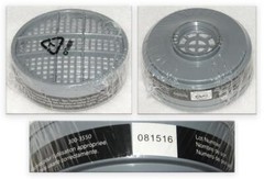 SAS Safety 300-3515 Organic Vapors Cartridge Replacement for Respirator Mask NEW