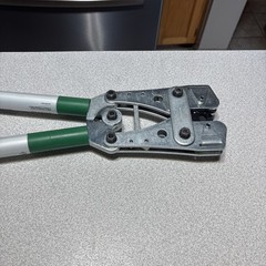 GREENLEE K09-2SPGL 8 to 4/0 AWG Copper Full Cycle Mechanism Crimping Tool USA